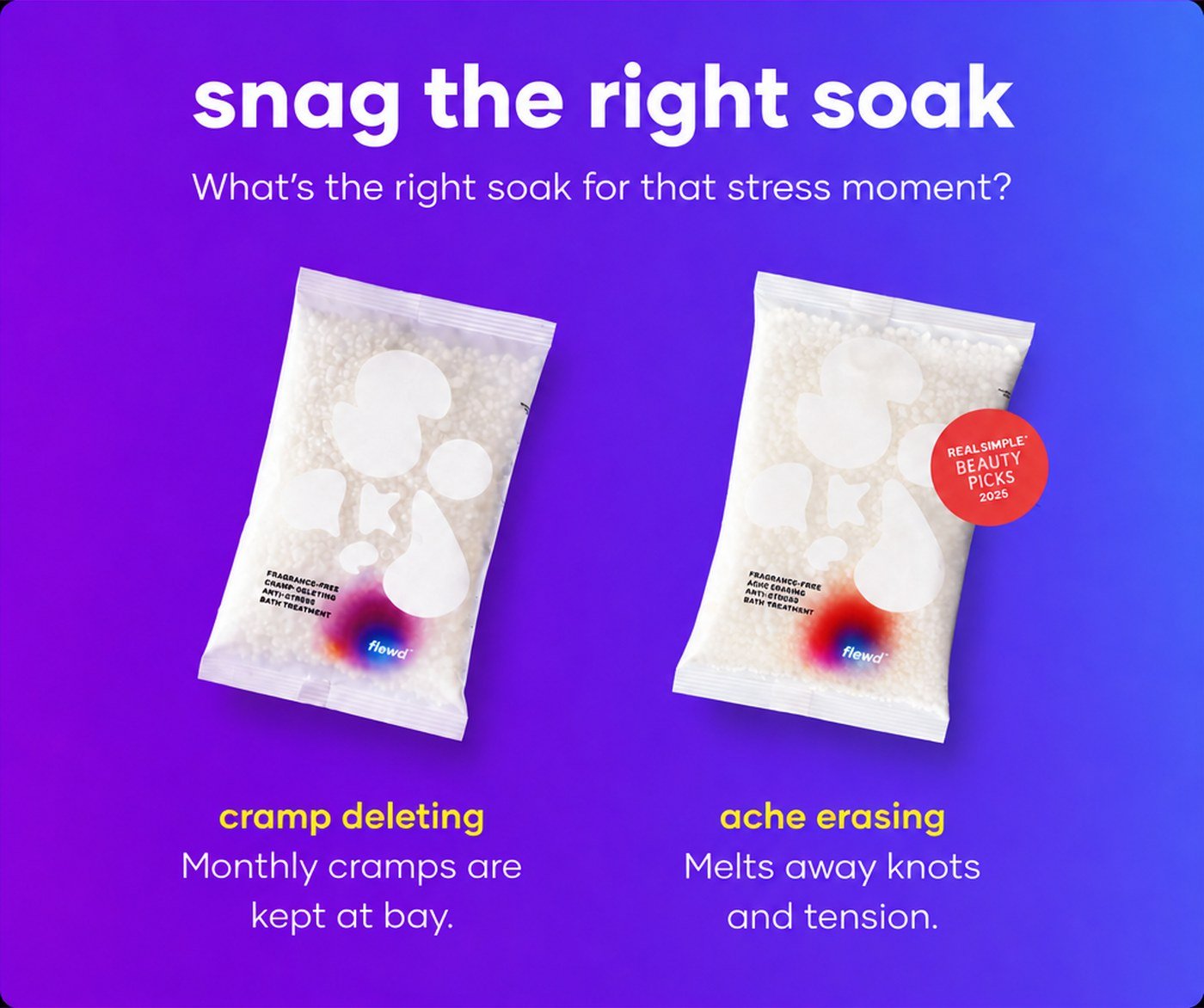 unscented cramp deleting soak